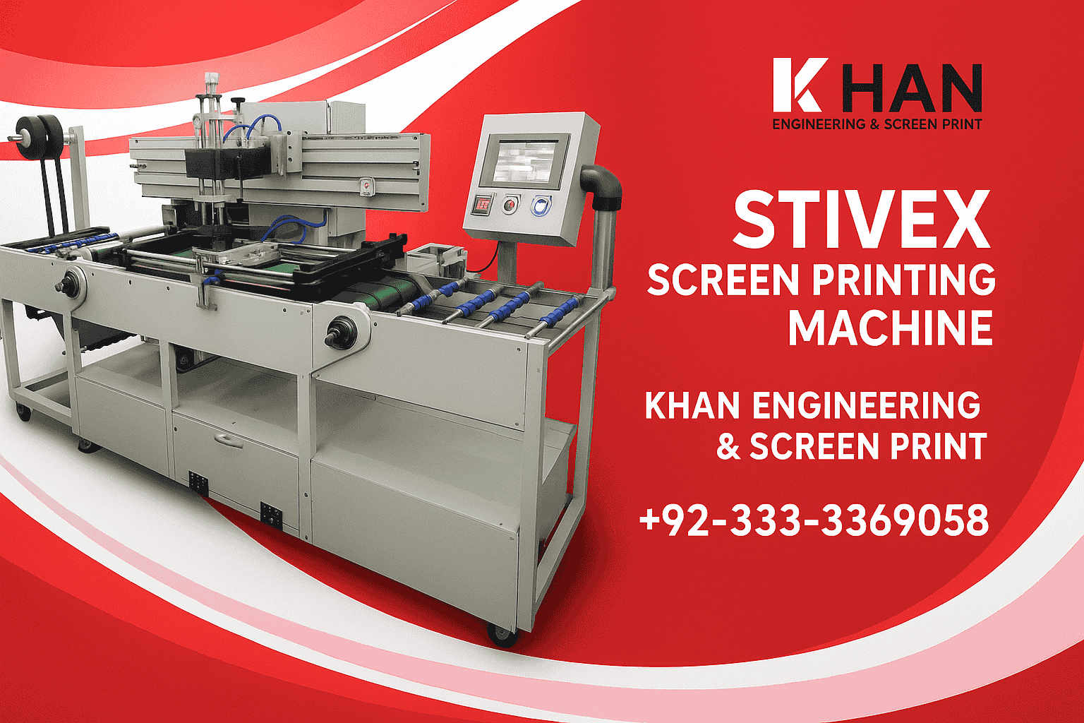 Stivex screen printing machine